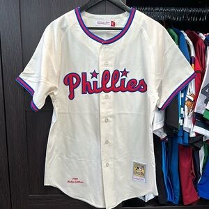 Richie Ashburn Philadelphia Phillies Mitchell & Ness 1948 Authentic MLB Jersey